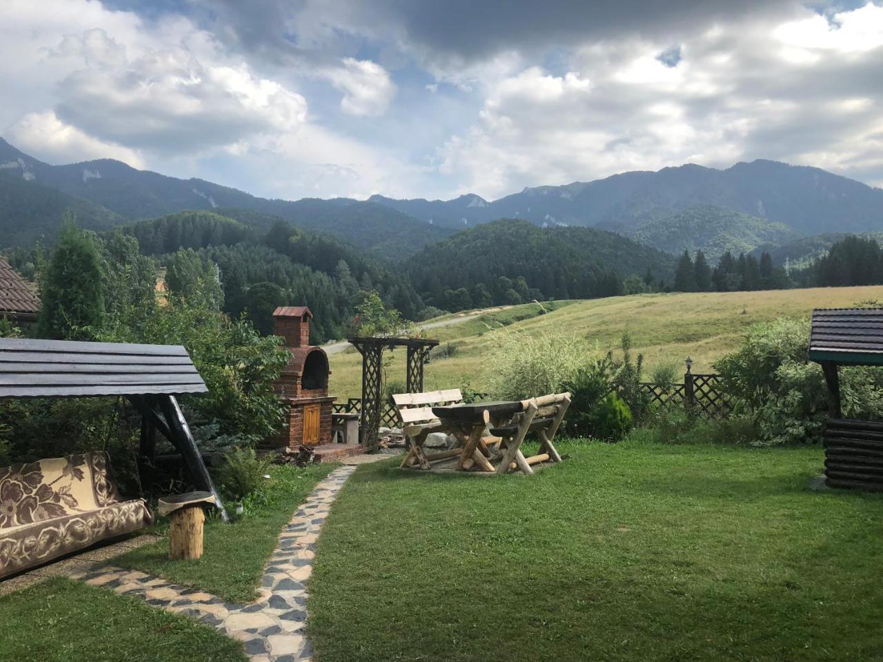 Hot Tub Chalet Retreat Villa Braşov Exteriör bild